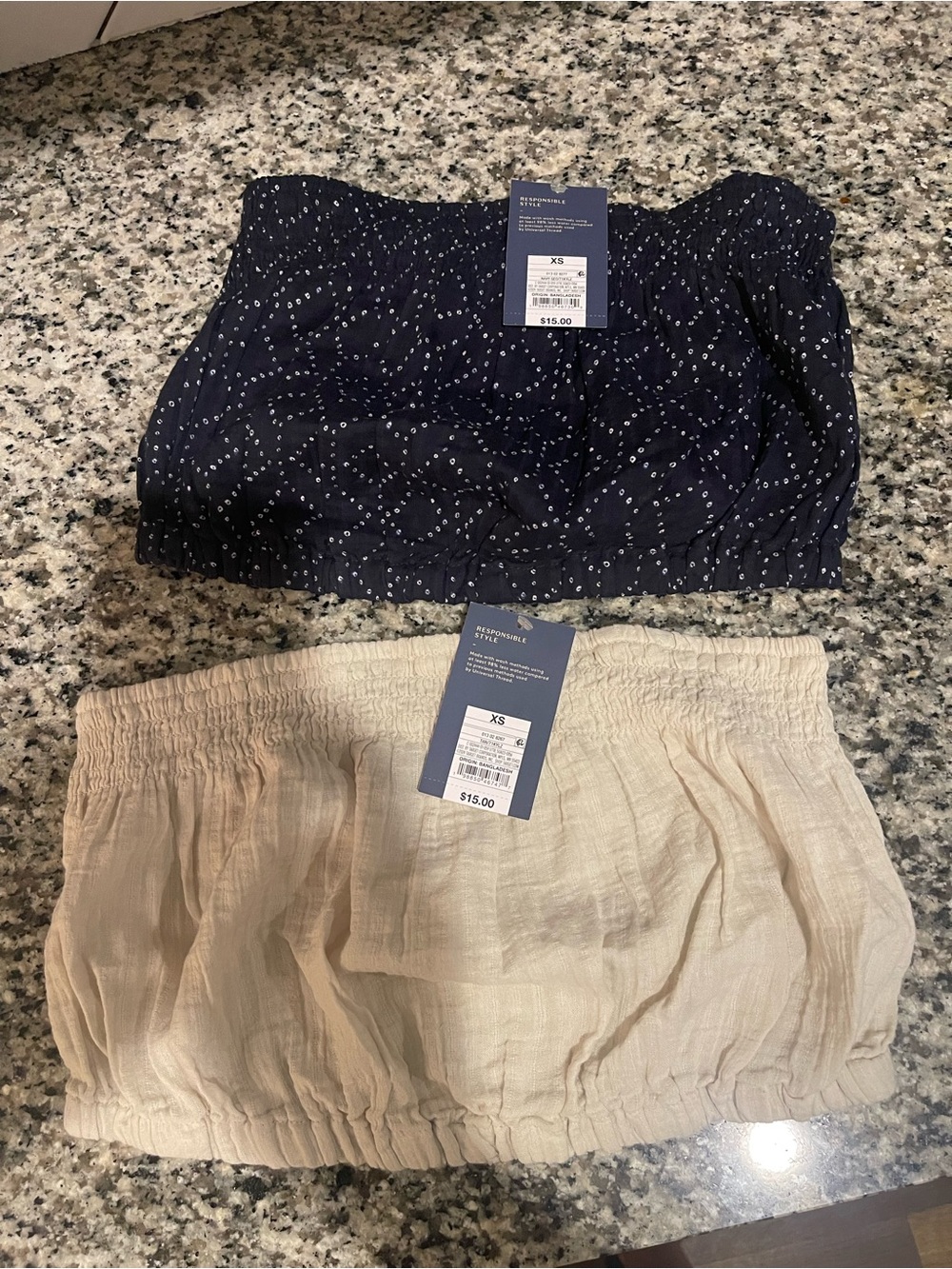 Universal Thread bundle smocked tube tops